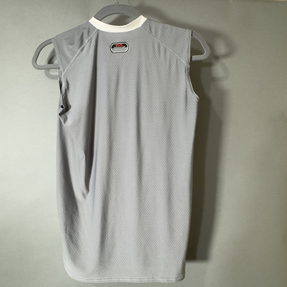 McDavid HEX Sternum Shirt Youth XL White Gray Padded Chest Protector Baseball - Picture 4 of 6
